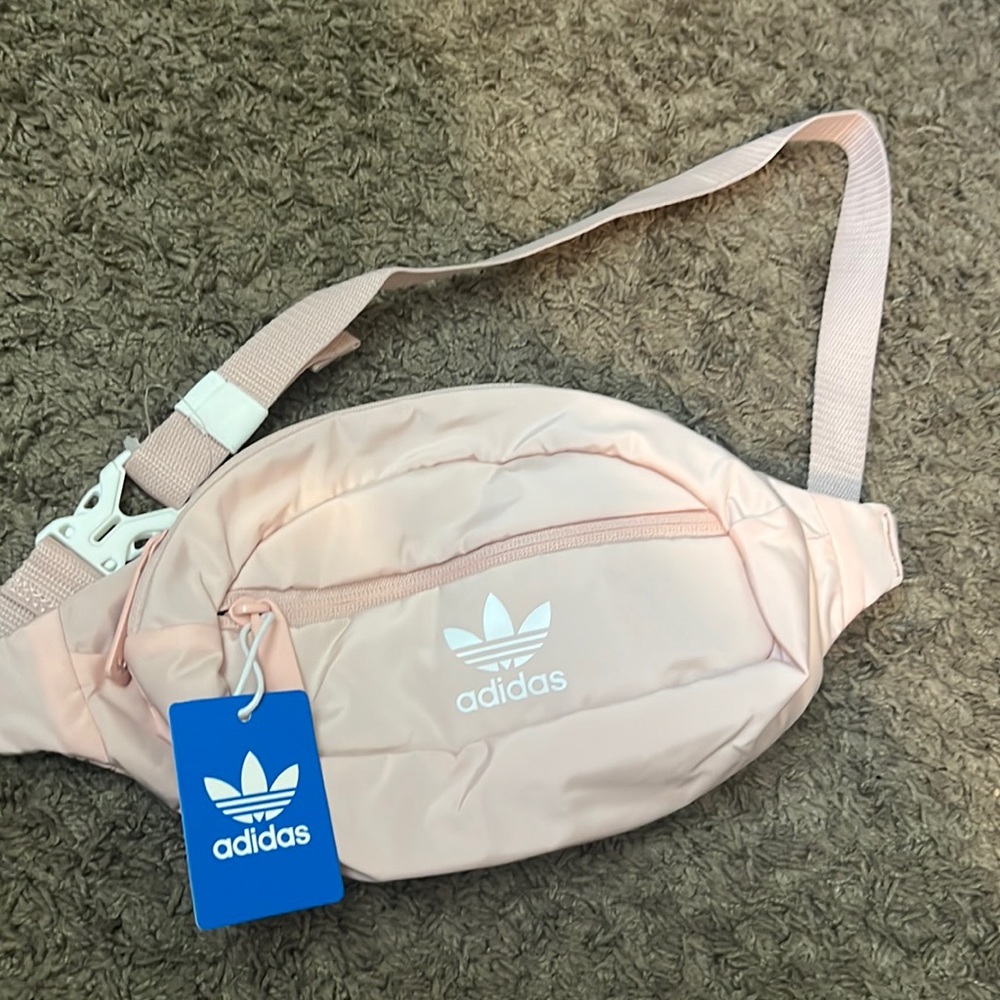 Baby Pink Adidas Fanny Pack
